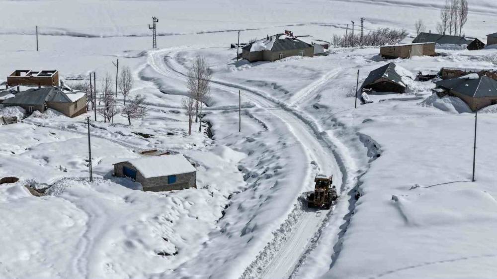 Van&rsquo;da kardan dolayı kapanan 390 yoldan 355&rsquo;i a&ccedil;ıldı
