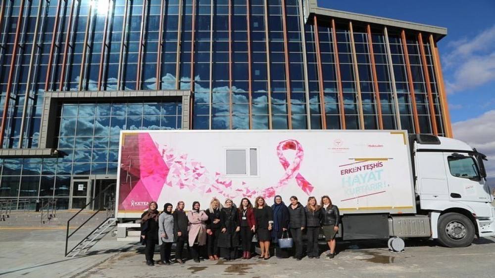 Erzurum&rsquo;da kansere karşı mobil hamle
