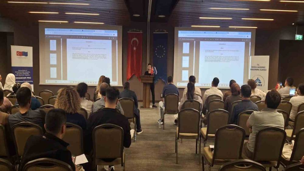 Hatay&rsquo;da ENHANCER PRO girişimcilik hibe programı tanıtıldı
