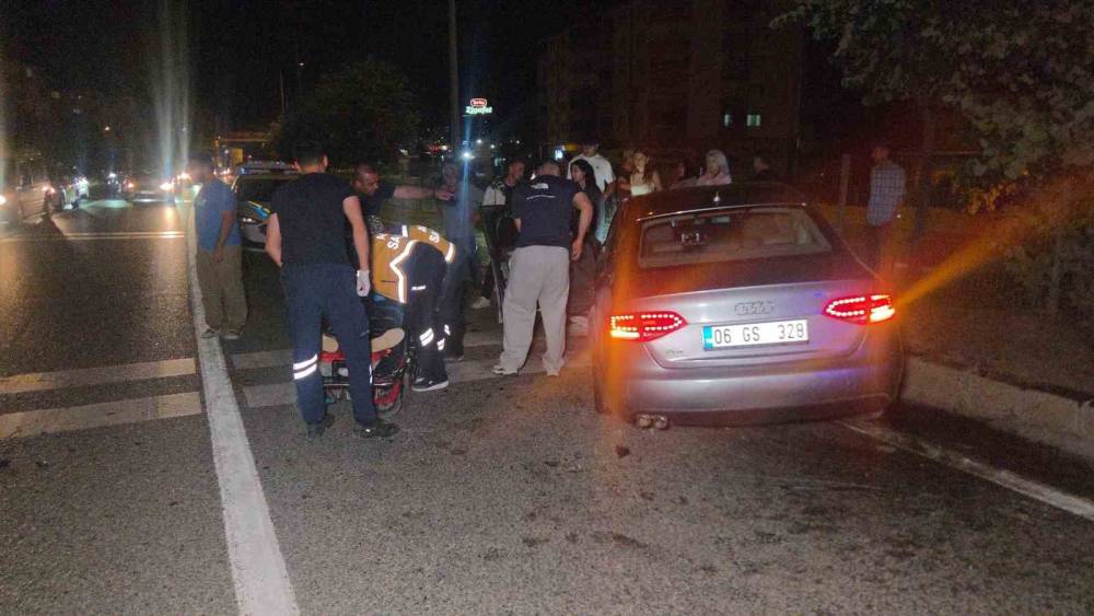 Kazadan ka&ccedil;arken orta ref&uuml;je &ccedil;ıkıp ağaca &ccedil;arptı
