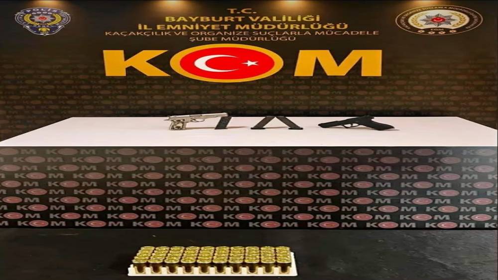 Bayburt&rsquo;ta ka&ccedil;ak&ccedil;ılık operasyonu
