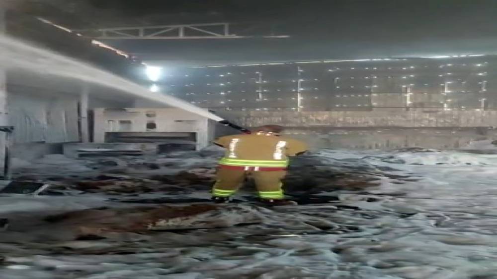 Kahramanmaraş&rsquo;ta fabrika yangını
