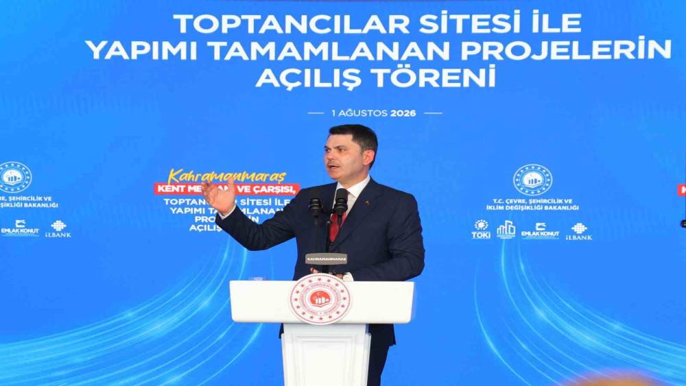 Bakan Kurum: "Her yetişemezsiniz iddiasına, yeni bir anahtar teslimiyle cevap verdik"
