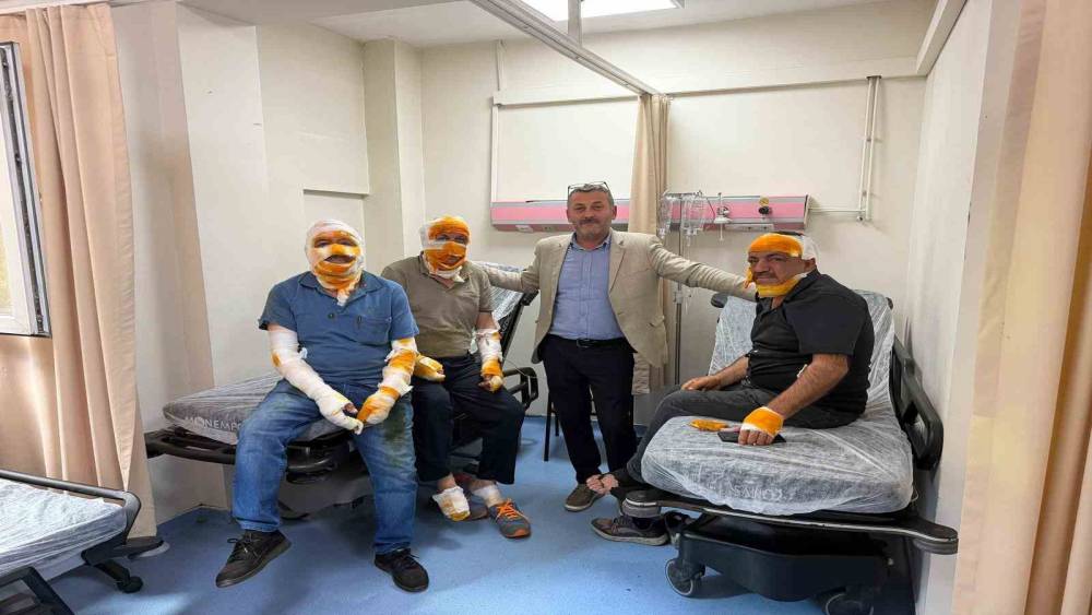 Ordu&rsquo;da ev yangınında t&uuml;p patladı: 5 yaralı
