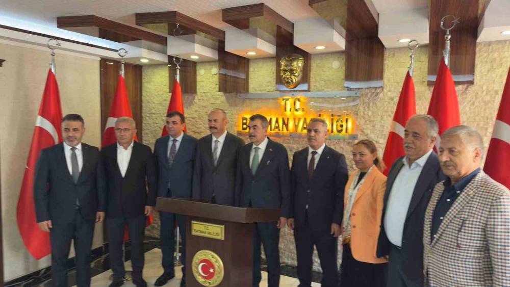 Milli Eğitim Bakanı Tekin&rsquo;den Batman Valiliğine ziyaret
