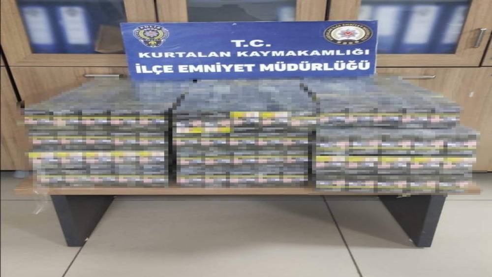 Siirt’te bir araçta bin 800 adet kaçak sigara ele geçirildi
