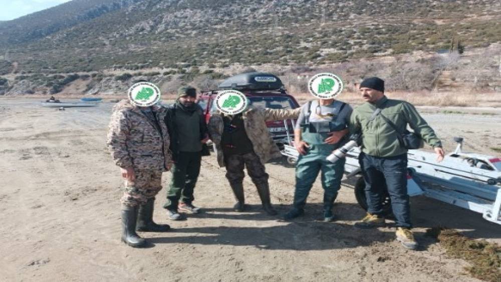 Isparta&rsquo;da av koruma denetimlerinde 3 avcıya idari işlem
