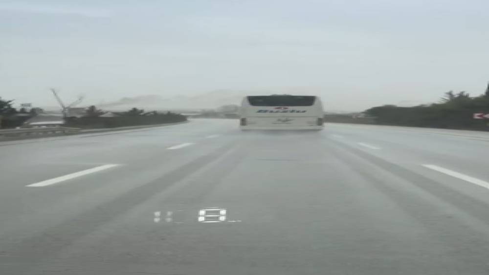 10 kişinin hayatını kaybettiği kazaya karışan firmanın bir başka otob&uuml;s&uuml; aynı g&uuml;zergahta hız yaparken g&ouml;r&uuml;nt&uuml;lendi
