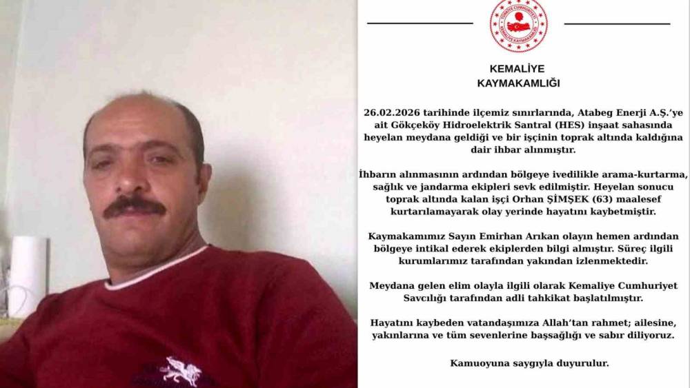 Kemaliye Kaymakamlığı, 4 g&uuml;n sonra a&ccedil;ıklama yaptı
