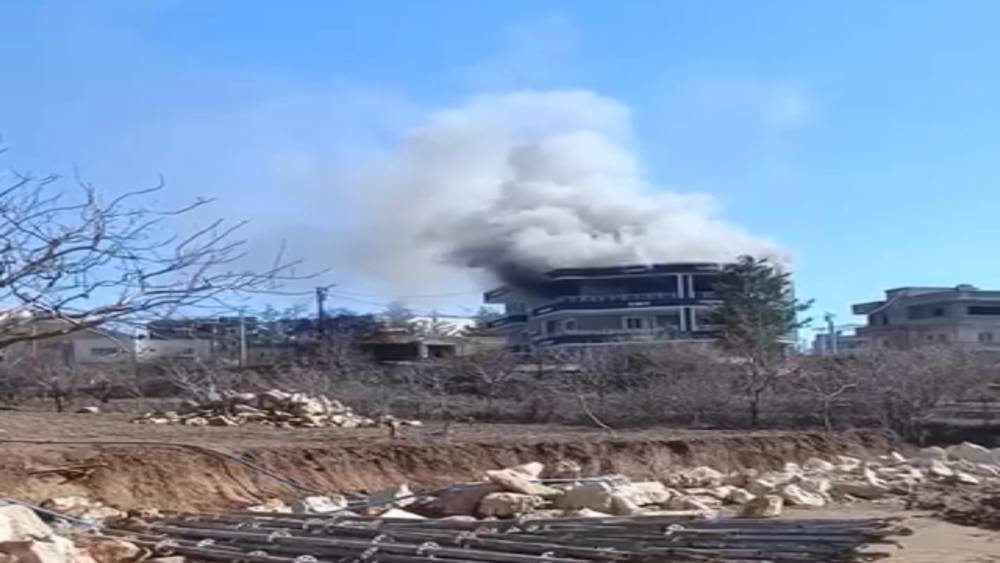 Siirt&rsquo;te ev yangını
