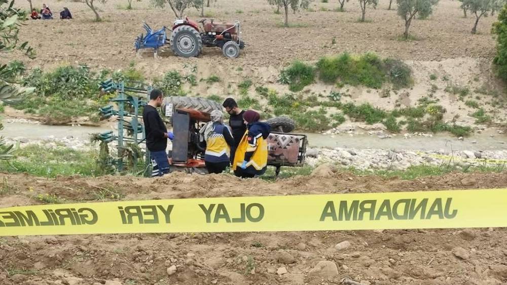 Kilis&rsquo;te trakt&ouml;r kazası: 1 &ouml;l&uuml;
