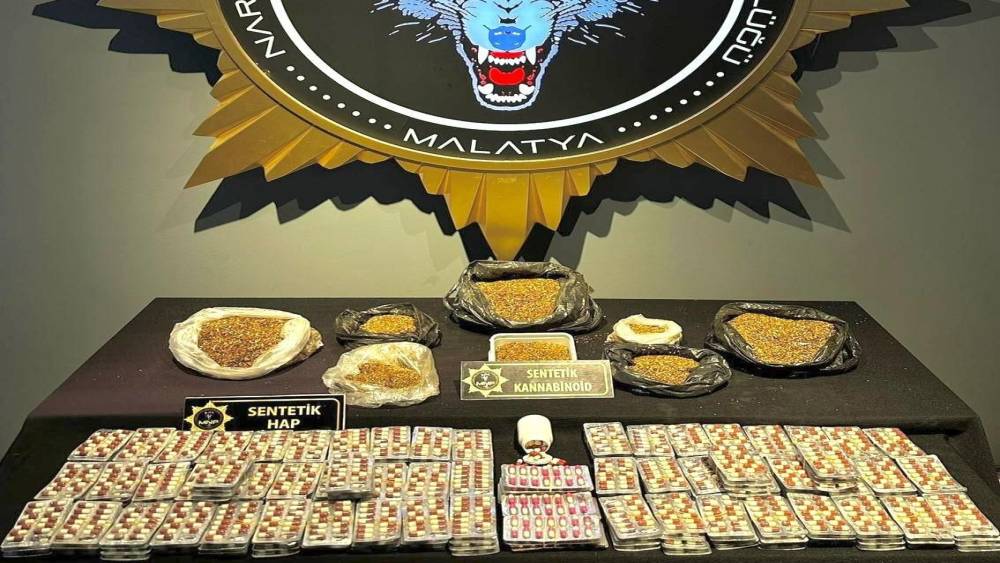 Malatya&rsquo;da uyuşturucu operasyonu: 5 g&ouml;zaltı
