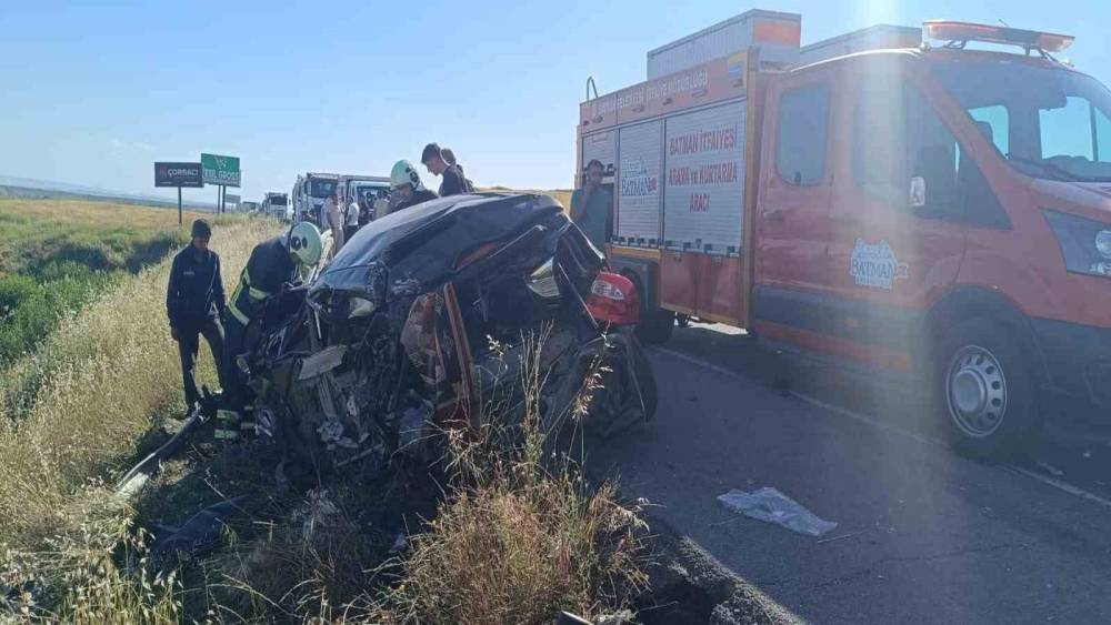 Batman&rsquo;da trafik kazası: 2 yaralı
