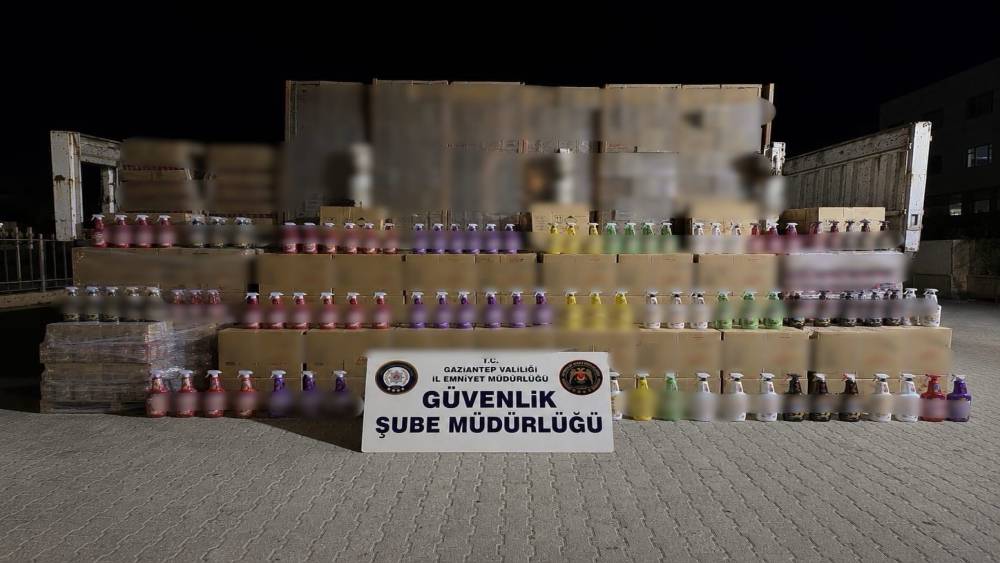 Gaziantep&rsquo;te 3 milyon 500 bin TL değerinde sahte temizlik &uuml;r&uuml;n&uuml; ele ge&ccedil;irildi
