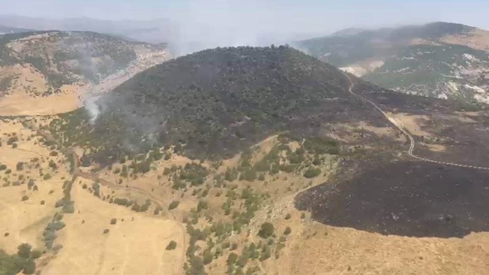Elazığ&rsquo;daki orman yangını kontrol altına alındı
