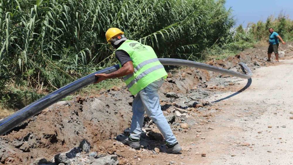 Samandağ Tekebaşı i&ccedil;me suyu projesinde sona gelindi
