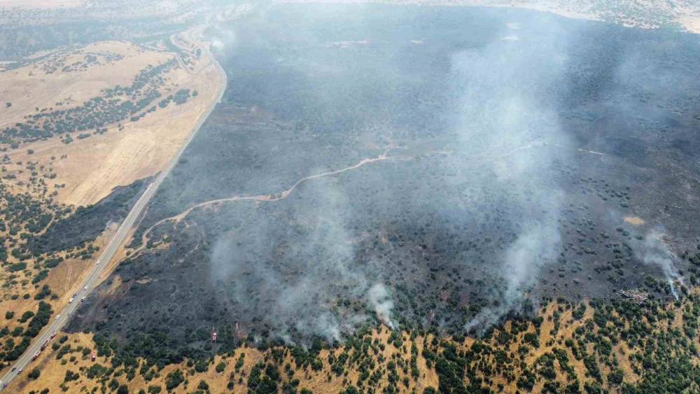 Elazığ&rsquo;da kırsalda başlayan yangın ormanlık alana sı&ccedil;radı: M&uuml;dahale s&uuml;r&uuml;yor
