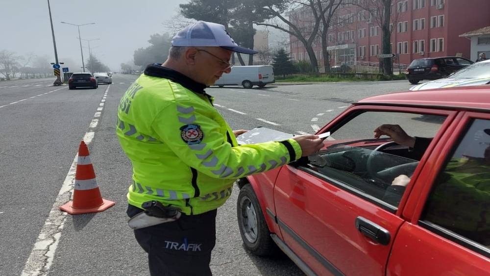 Ordu’da bir haftada 16 binden fazla araç ve sürücüsü denetledi
