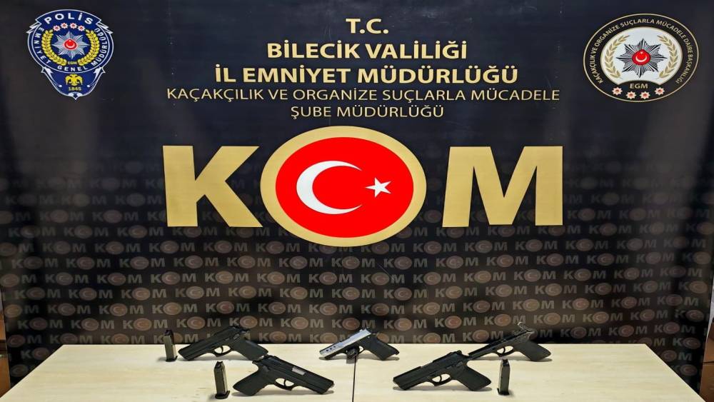 Bilecik’te kaçak silah operasyonu: 1 şüpheli tutuklandı
