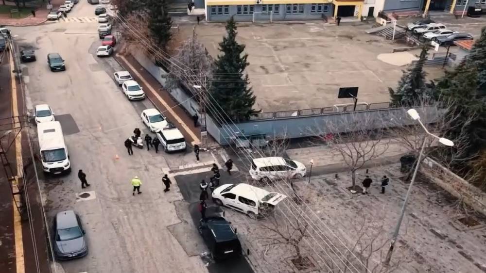 Gaziantep&rsquo;te okul &ccedil;evrelerinde huzur-g&uuml;ven uygulaması
