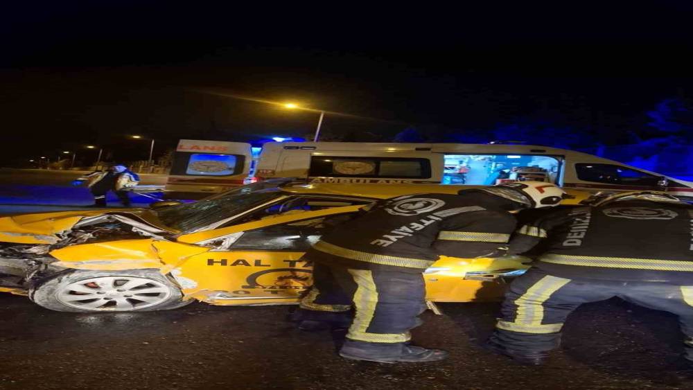 Kazada ağır yaralanan taksi şof&ouml;r&uuml;nden acı haber geldi
