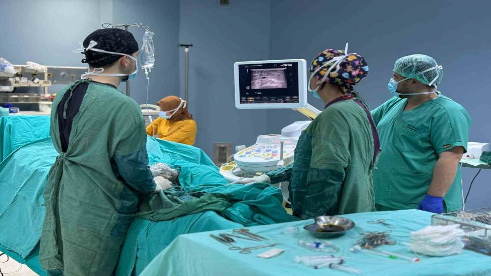 Kahta Devlet Hastanesi&rsquo;nde lazer ile varis tedavisi başarıyla uygulandı
