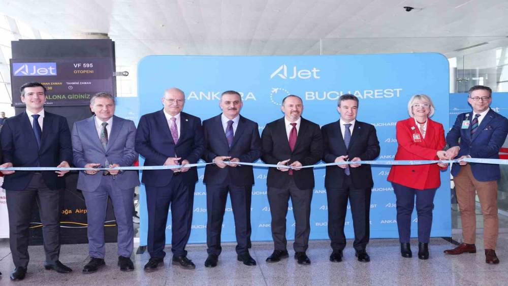 ATO Başkanı Baran: "(Ankara&rsquo;dan B&uuml;kreş&rsquo;e direkt u&ccedil;uş) Bu yeni hatla birlikte Ankara Esenboğa&rsquo;dan 28 &uuml;lkeye direkt ulaşabiliyoruz"
