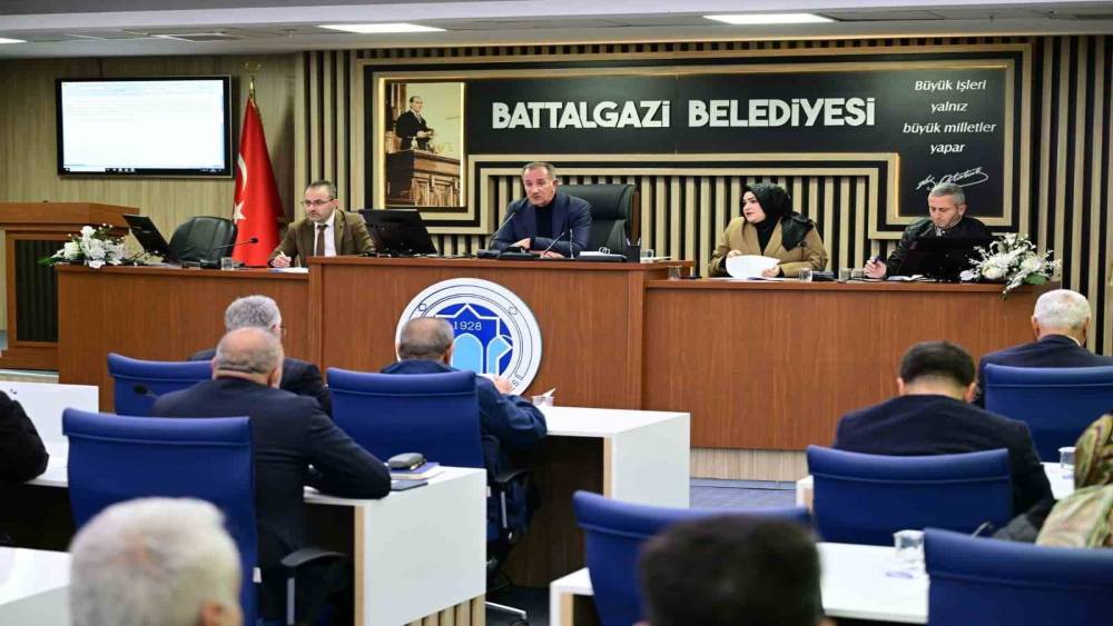 Battalgazi Belediyesi Nisan ayı meclis toplantısı tamamlandı
