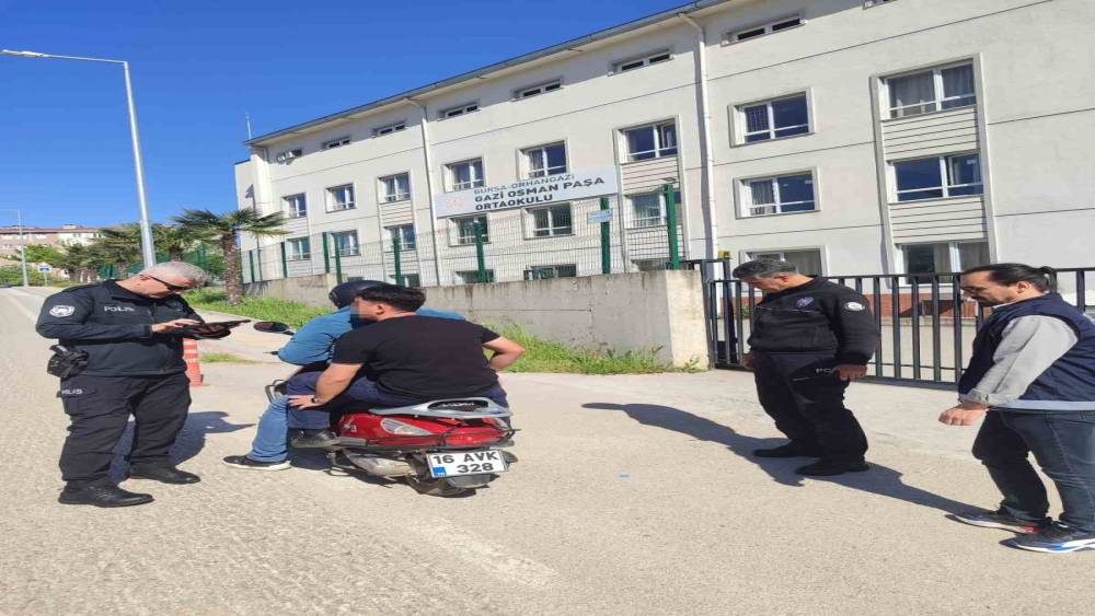 Orhangazi&rsquo;de okul &ccedil;evrelerine sıkı denetim
