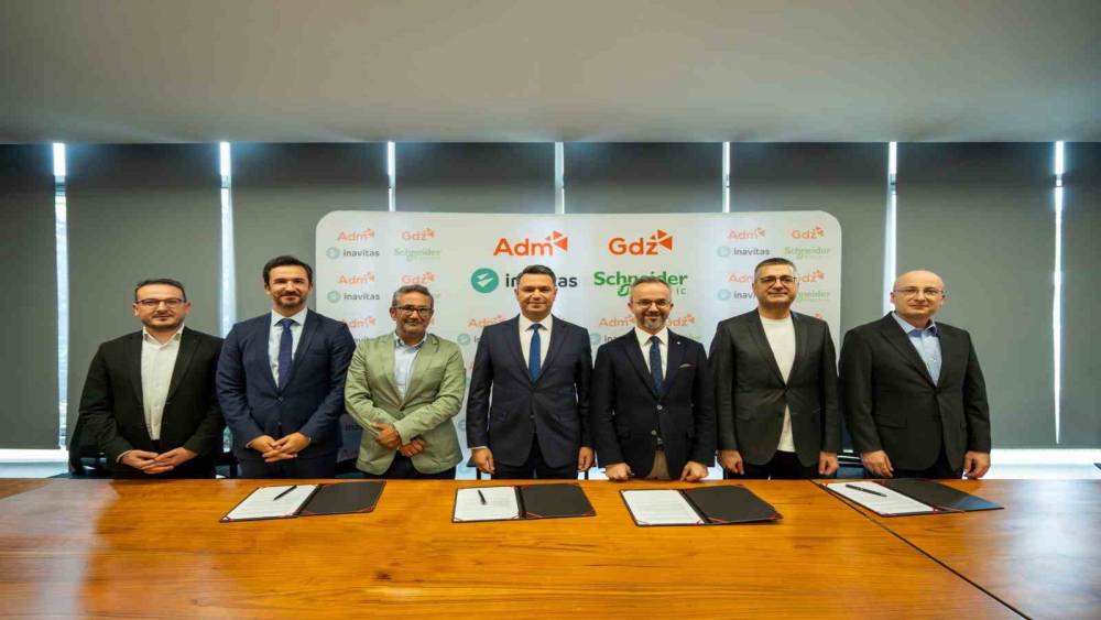 Aydem Enerji, Inavitas ve Schneider Electric&rsquo;ten şebeke dijital d&ouml;n&uuml;ş&uuml;m&uuml;ne stratejik imza
