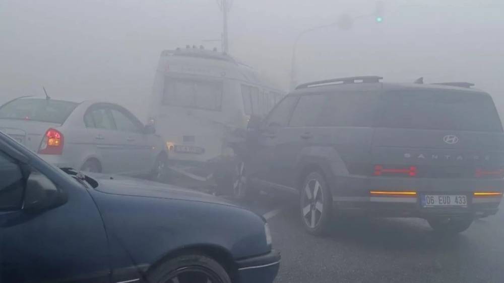 Iğdır’da yoğun sis kazaya neden oldu
