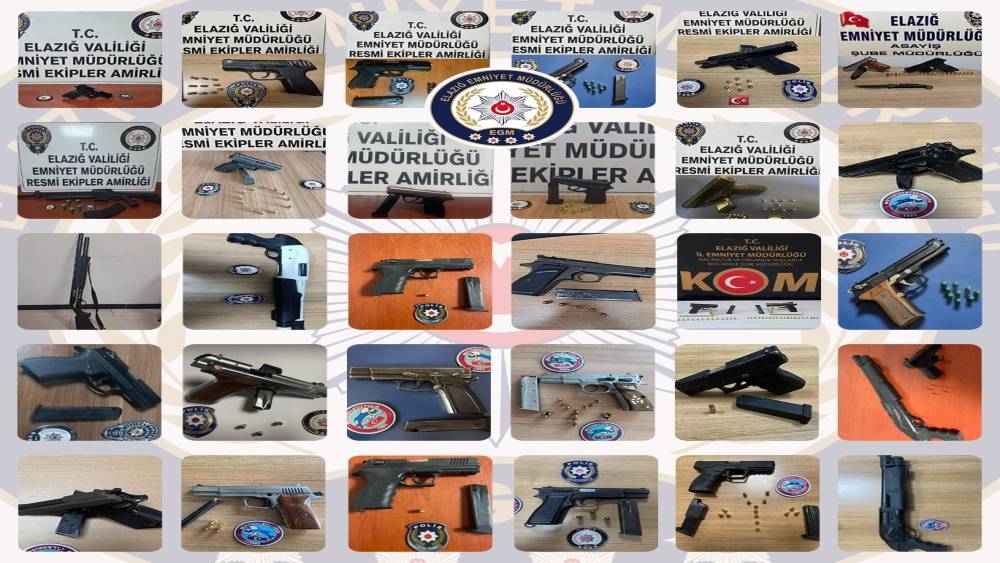 Elazığ’da aranan 95 şüpheli yakalandı
