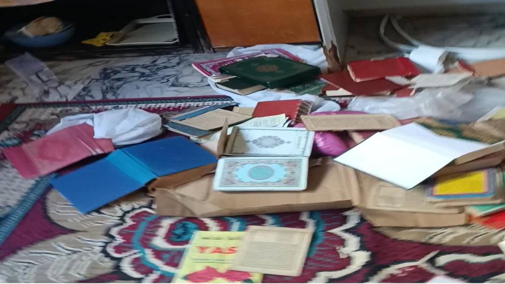 Kur&rsquo;an kursunu yerle bir edip Kur&rsquo;an-ı Kerim&rsquo;lere zarar verdiler
