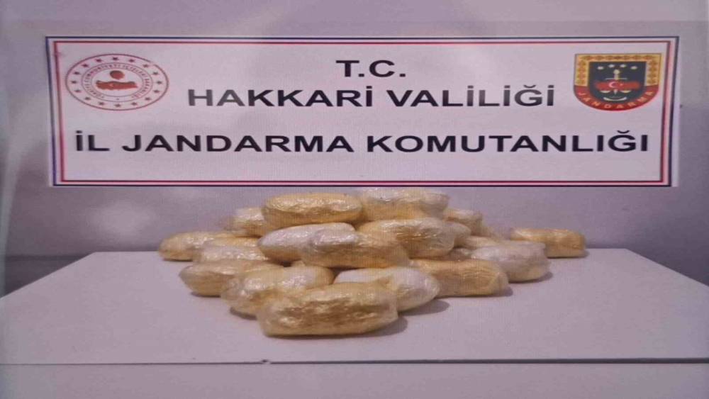 Hakkari&rsquo;de tırda 15 kilo 263 gram metamfetamin ele ge&ccedil;irildi
