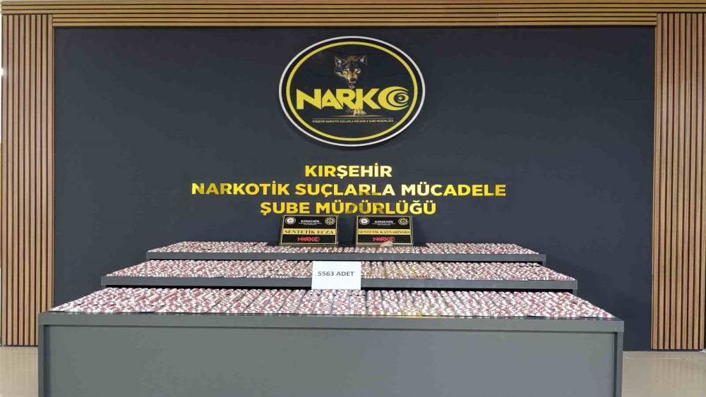 Kırşehir&rsquo;de zehir tacirine darbe
