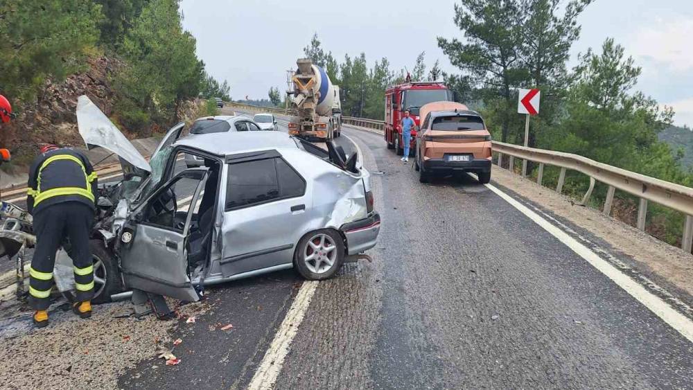 Bilecik&rsquo;te zincirleme kaza: 2 yaralı

