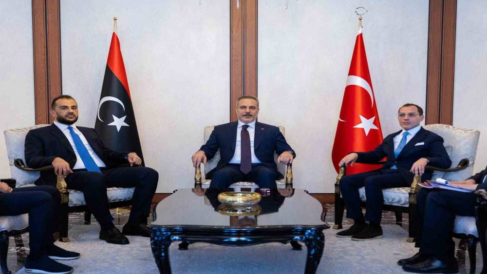 Bakan Fidan, Libya Milli Birlik H&uuml;k&uuml;meti Başbakanı&rsquo;nın Ulusal G&uuml;venlik Danışmanı Dibeybe ve Libya Milli Birlik H&uuml;k&uuml;meti Savunma Bakan Vekili Zubi ile g&ouml;r&uuml;şt&uuml;
