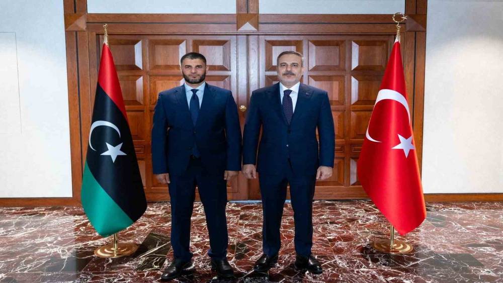 Bakan Fidan, Libya Milli Birlik H&uuml;k&uuml;meti İ&ccedil;işleri Bakan Vekili Trabelsi ile g&ouml;r&uuml;şt&uuml;
