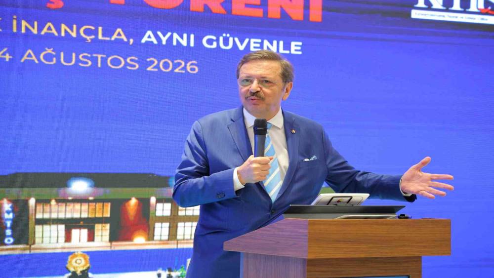 TOBB Başkanı Hisarcıklıoğlu: "Kahramanmaraş, &uuml;retim g&uuml;c&uuml;yle T&uuml;rkiye ekonomisinin lokomotif şehirlerinden birisidir"
