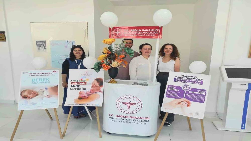 Karapınar&rsquo;da "Sağlıklı Anne, Sağlıklı Gelecek" etkinliği
