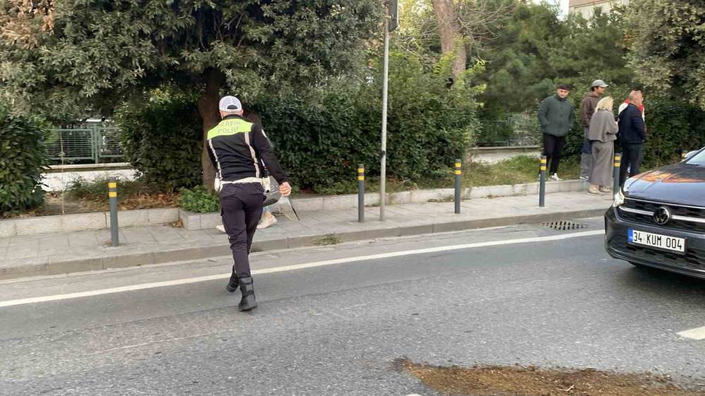 Beşiktaş&rsquo;ta zincirleme kaza: 2 yaralı
