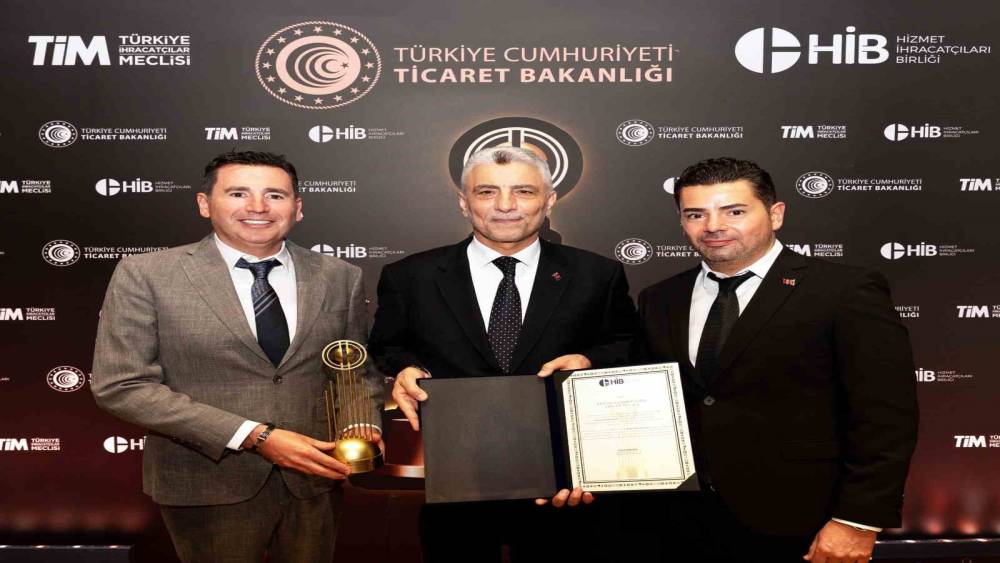 Bursa Kebap Evi’ne ‘Hizmet İhracatı Şampiyonu’ ödülü
