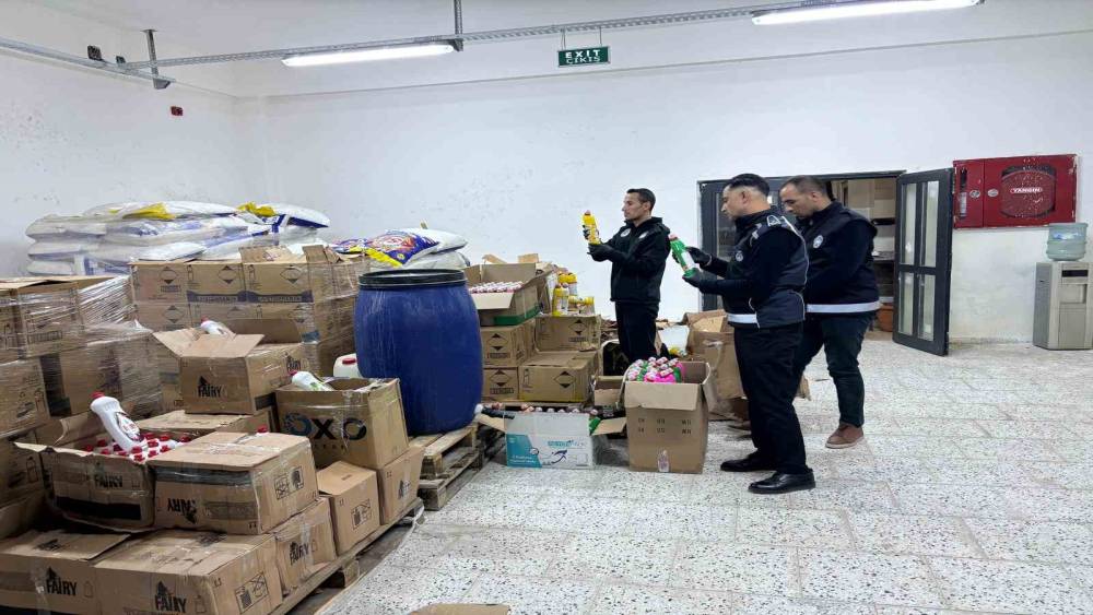Şanlıurfa’da sahte deterjan depolarına baskın

