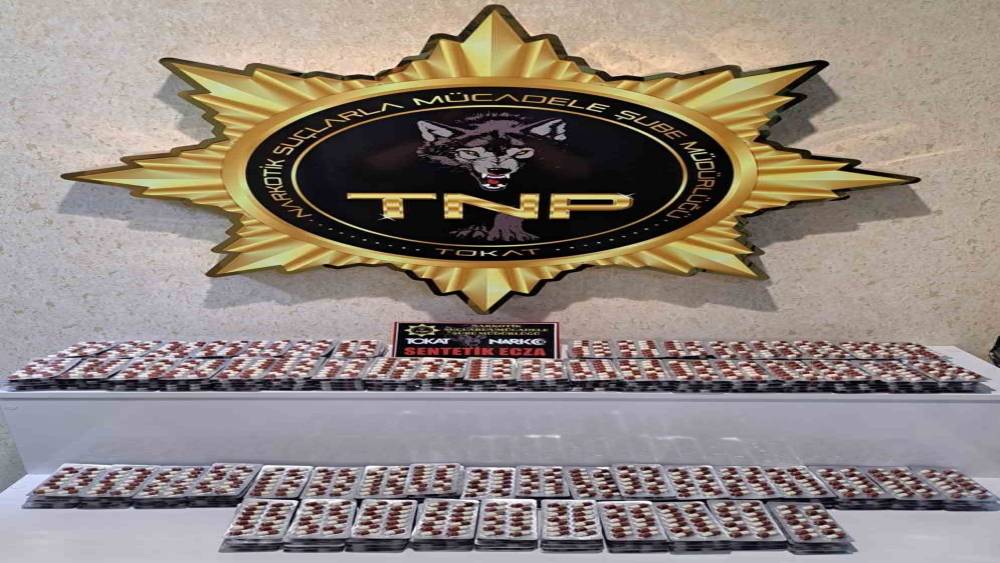 4 bin sentetik hapla yakalanan zanlı tutuklandı
