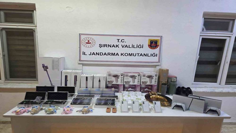 Şırnak&rsquo;ta 7 bu&ccedil;uk milyon liralık ka&ccedil;ak malzeme ele ge&ccedil;irildi
