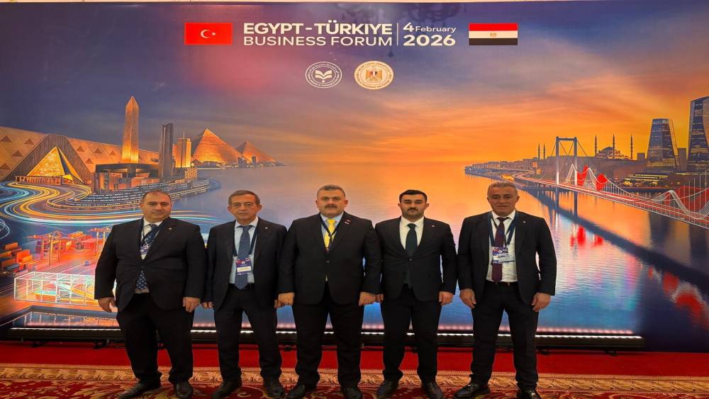 Tanoğlu, T&uuml;rkiye-Mısır Oda ve Borsalar İş Birliği Forumu&rsquo;na katıldı
