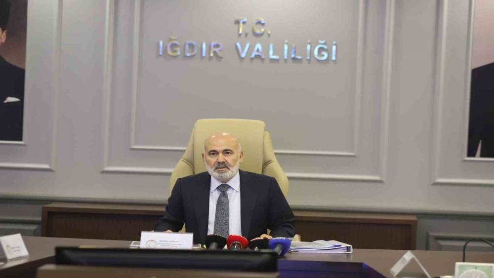 İ&ccedil;işleri Bakan Yardımcısı Mehmet Sağlam Iğdır&rsquo;da G&uuml;venlik Verilerini A&ccedil;ıkladı
