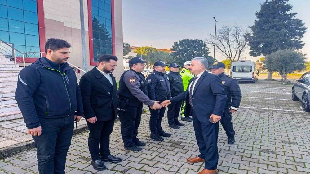 Emniyet M&uuml;d&uuml;r&uuml; Aktaş il&ccedil;elerde g&uuml;venlik denetimi yaptı
