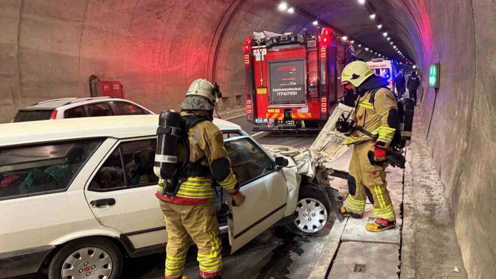 Kahramanmaraş&rsquo;ta trafik kazası: 1 yaralı
