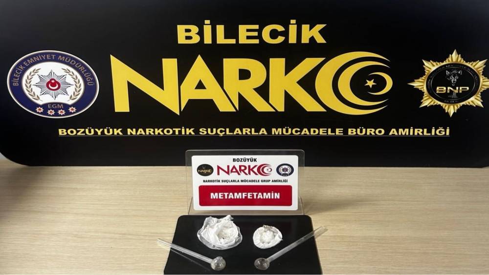 Bilecik&rsquo;te uyuşturucu operasyonu: 1 g&ouml;zaltı
